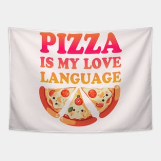 Pizza is my Love Language Tapestry