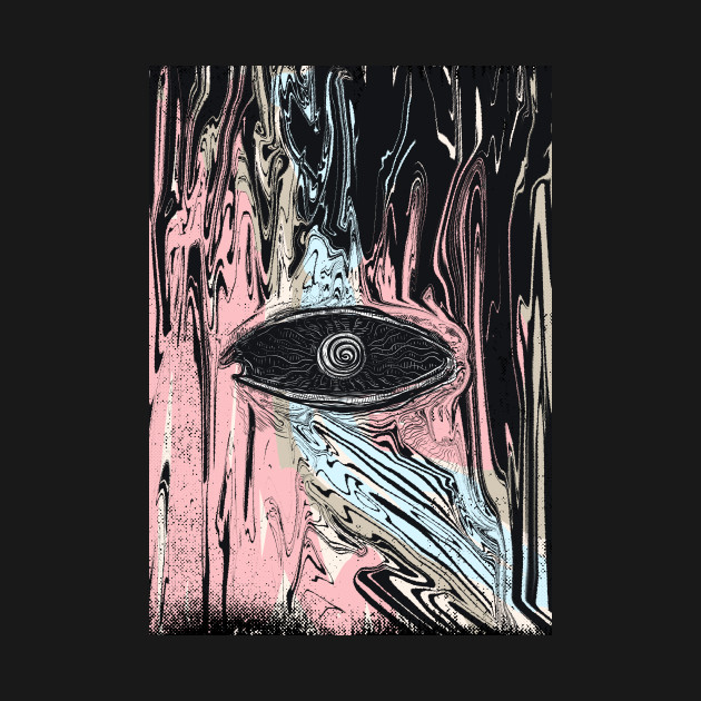 SS T-SHIRT/EYE / GRY main image 0
