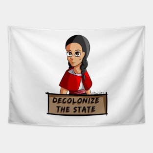 Decolonize the State - Ecuadorian Woman Tapestry