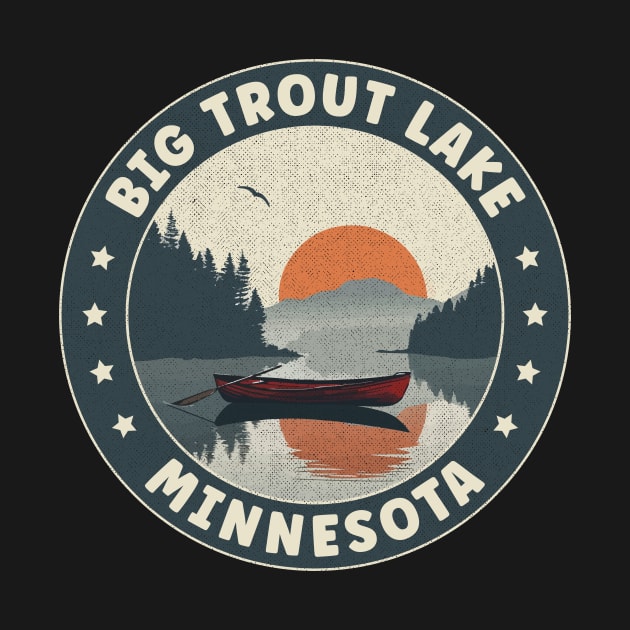 Big Trout Lake Minnesota Sunset by turtlestart