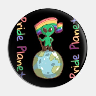 Pride Planet Pin