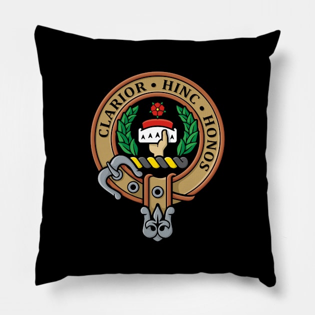 Clan Buchanan Crest Pillow by sifis