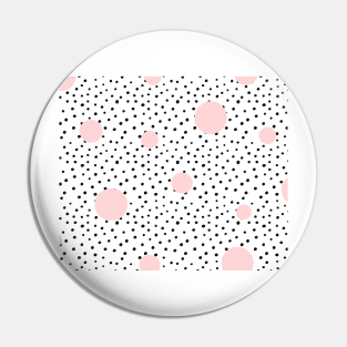 Foxy dots - blush Pin