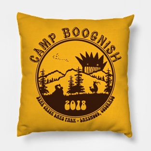 CAMP BOOGNISH (Vintage Brown) Pillow