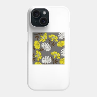 Poppy Yellow and White Flower Phone Case