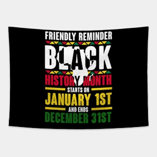 Friendly reminder BLACK HISTORY MONTH starts on January 1st and ends December 31st Tapestry