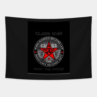 Class War - Fight The Power Tapestry
