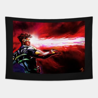 Optic Blast Tapestry