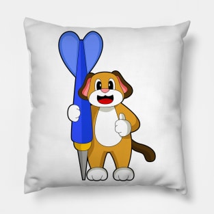 Dog Darts Dart Pillow