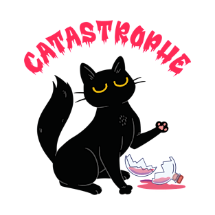 Catastrophe Cat clumsy T-Shirt