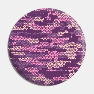 Camo Pattern - Purple Pin