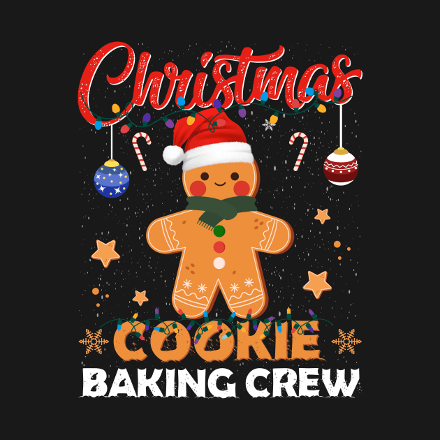 Christmas Lights Christmas Cookie Baking Crew by jodotodesign