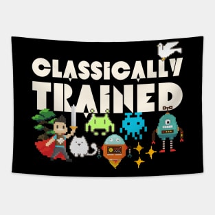 Classically Trained 8-bit Gamer Tapestry