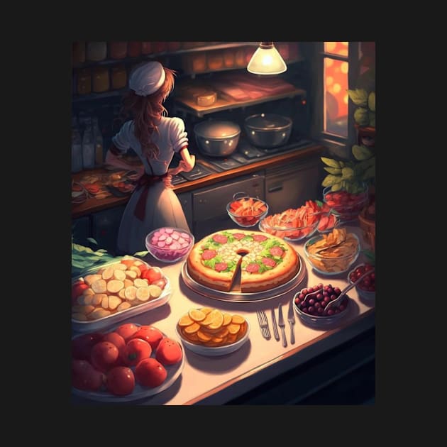 Freshly baked artisanal pastries by DravenWaylon