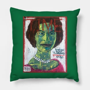 Zombie Jackie Onassis Pillow