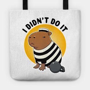 I didn't do it Capybara Prisioner Tote