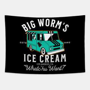 "Whatchu Want?" Big Worm's Ice Cream Tapestry