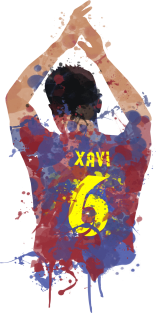 Xavi - Barcelona Legend Magnet