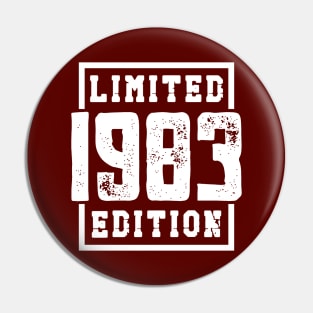 1983 Limited Edition Pin