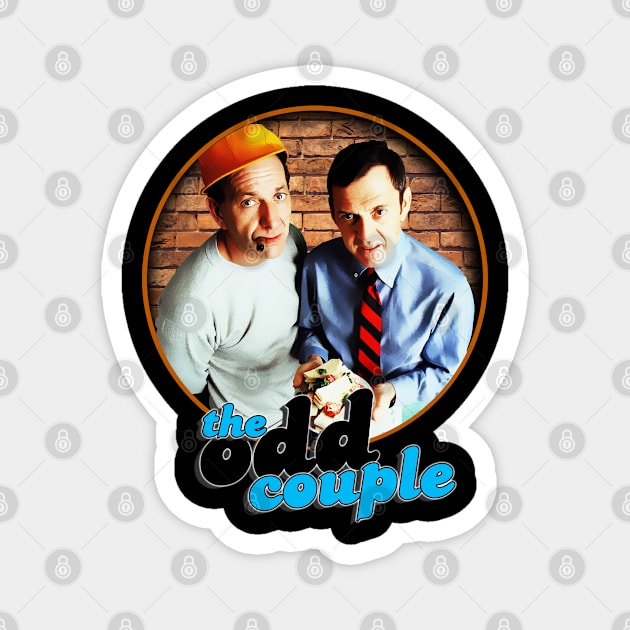 The Odd Couple Classic TV Sitcom Design Magnet by HellwoodOutfitters