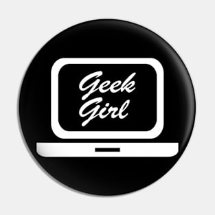 Geek Girl Pin