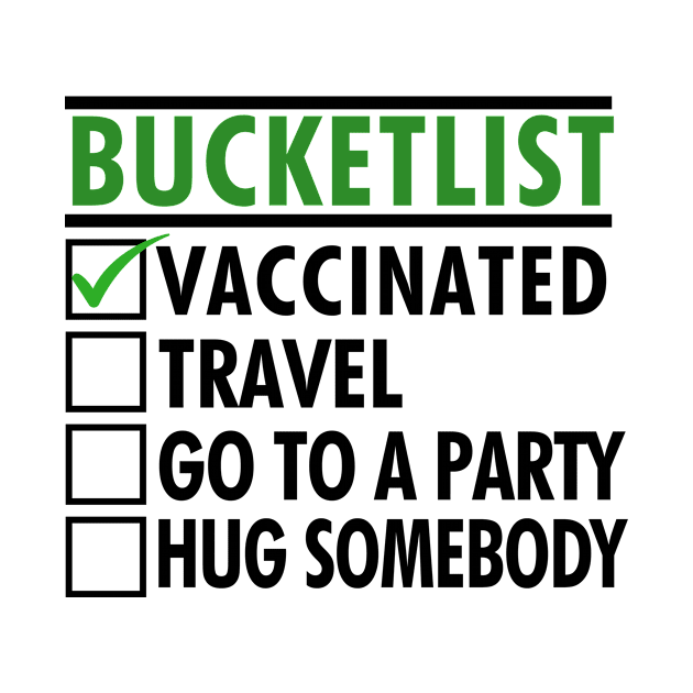 Bucketlist after Vaccine Travel Party Hugs by Mesyo