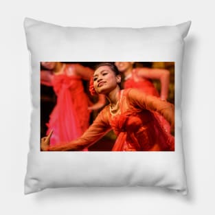 Burmese Dance 1 Pillow