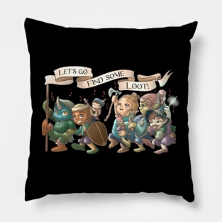 Let’s go find some loot! Pillow