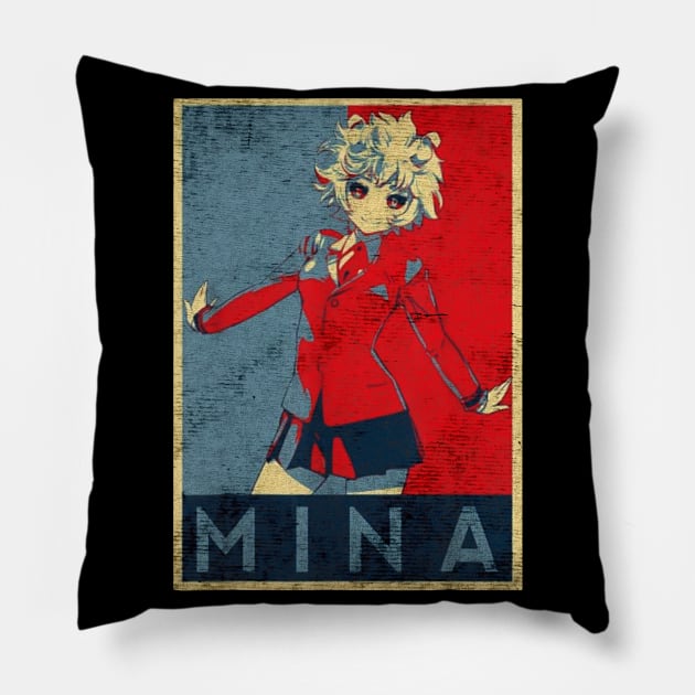 mina Ashido Pillow by TapABCD