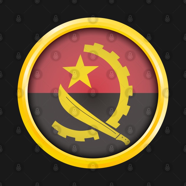 Country Flag of Angola by BADAISENJA