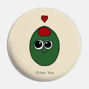 Olive You Pin