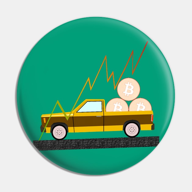 Crypto driver Pin by Cybertrunk