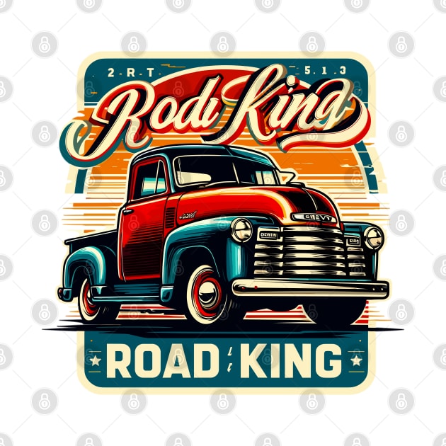 Chevy Truck, Road King by Vehicles-Art