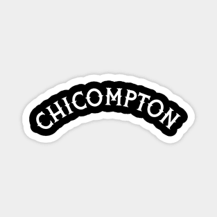 Chicompton ))(( Chicago Compton Mashup Jersey Style Magnet