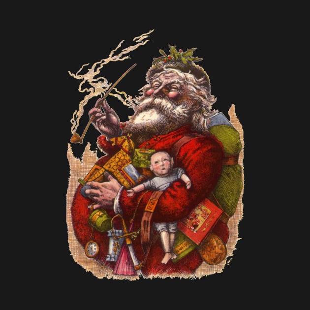 Victorian Christmas Santa Claus by MasterpieceCafe