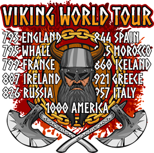 Vikings Take Over The World Tour Dates Magnet