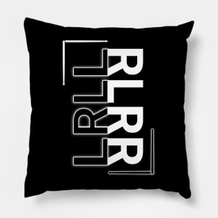 Paradiddle: RLRR LRLL Drum Rudiment Enthusiast Pillow