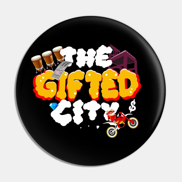 The Gifted City Pin by Giftedone