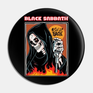 Let's Rock with Black Sabbath Pin