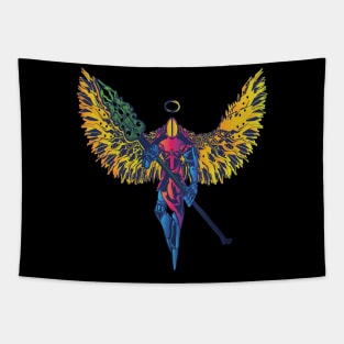 Angel Warrior Man in Armour Tapestry