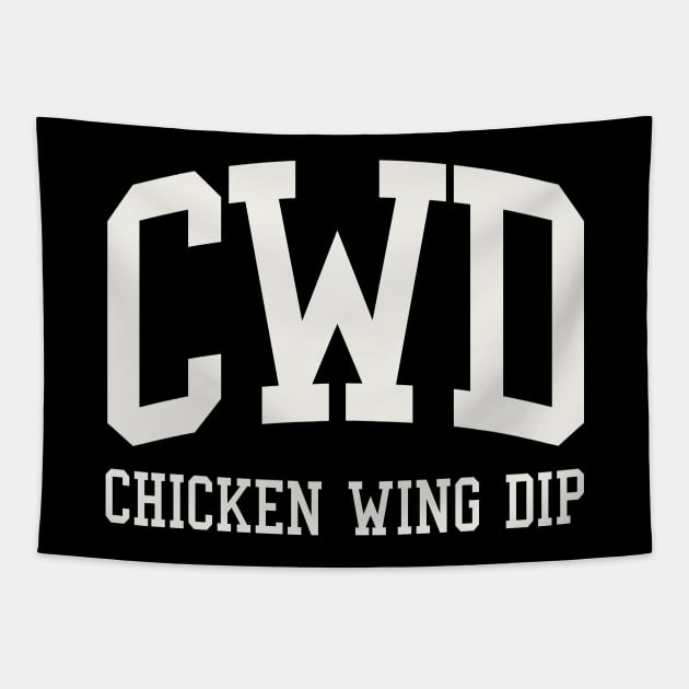 Buffalo Chicken Wing Dip CWD Tailgate Food Tapestry by PodDesignShop