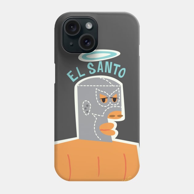 El Santo Phone Case by Sauher