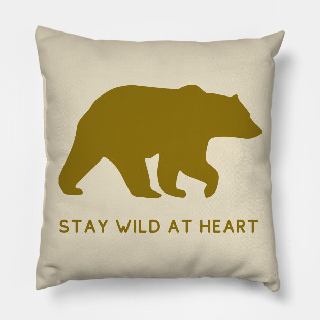 grizzly bear pillow