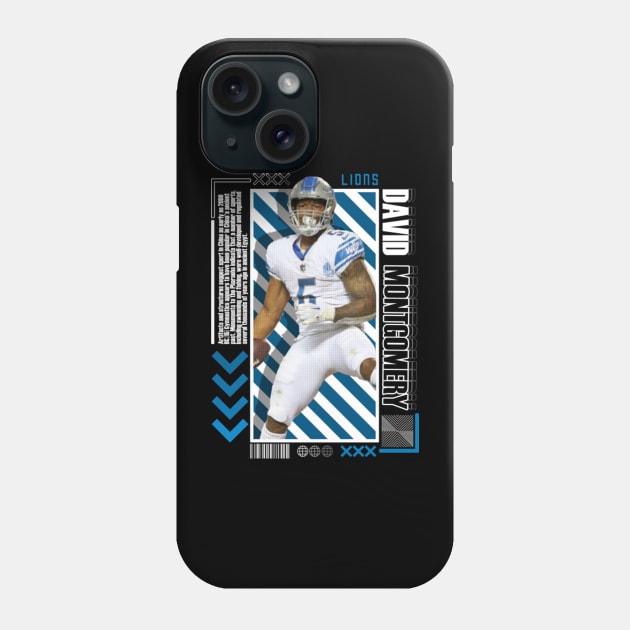 David Montgomery Paper Poster Version 10 Phone Case by art.Hamdan