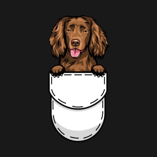 Funny Boykin Spaniel Pocket Dog T-Shirt