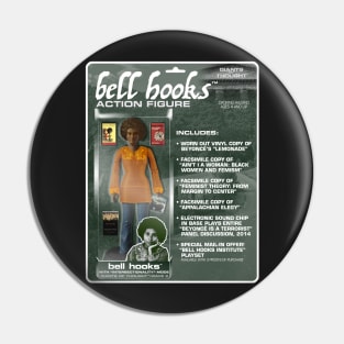 Bell Hooks Action Figure Pin