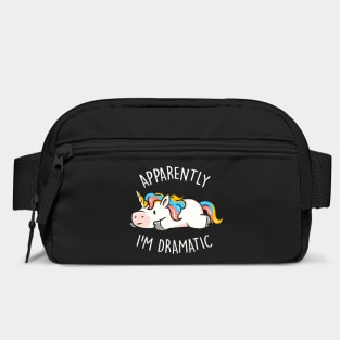 Apparently I'm Dramatic - Cute Funny Unicorn Gift Bag