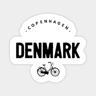 Bike Copenhagen Denmark Magnet