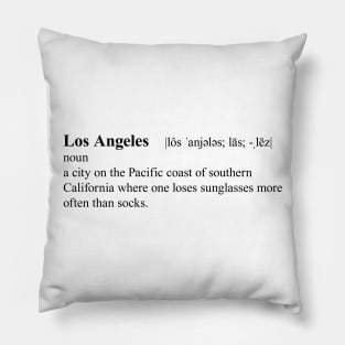 Los Angeles Defined Pillow
