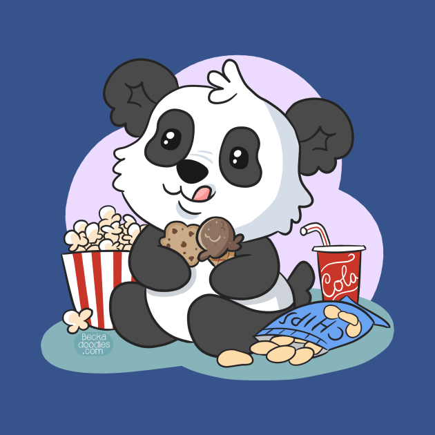 Panda Snacks by beckadoodles